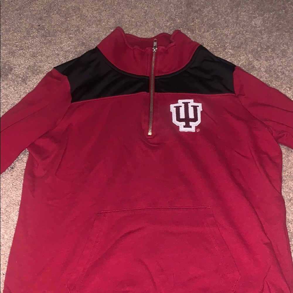 Pink Brand Indiana Quarter Zip